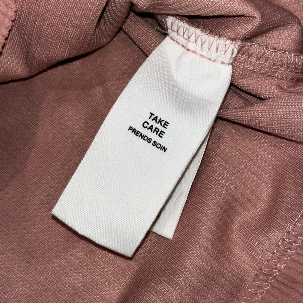 Avec Les Filles Rose Pink Corduroy Cropped Shacket Jacket Size Medium - Picture 11 of 15
